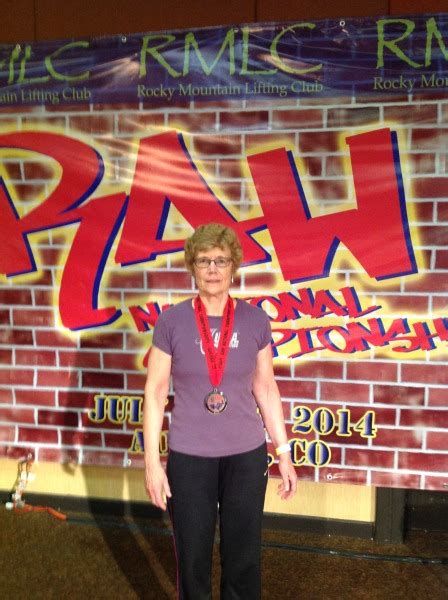 Kathie White At Usapl Raw National Powerlifting Championships