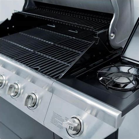 Nexgrill 5 Burner Propane Gas Grill In Black With Stainless Steel