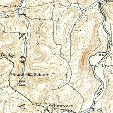 Windber Pa 1914 62500 Scale Map By United States Geological Survey