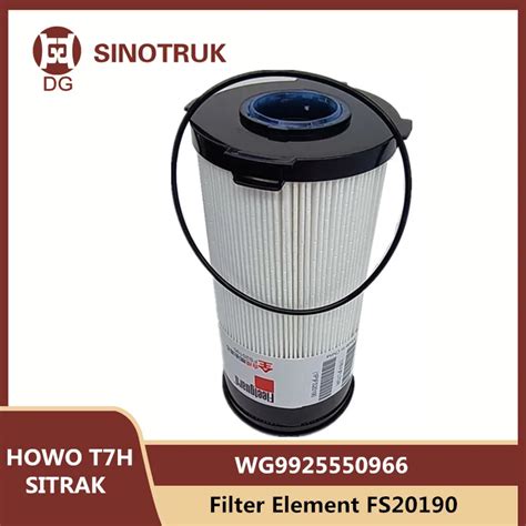 Wg Filter Element For Sinotruk Howo T H Sitrak Oil Water