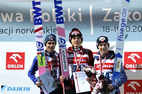 Saut Ski Zakopane Dawid Kubacki Champion De Pologne D T