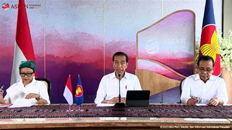 Jelang Ktt Asean Summit Jokowi Bicarakan Tiga Poin Penting Pos