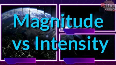 Earthquake Difference Of Magnitude Vs Intensity What Is Earthquake