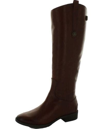 Brown Sam Edelman Boots For Women Lyst