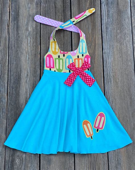 Popsicle Print Twirl Dress Summer Dresses Sugar Skull Dress Bug