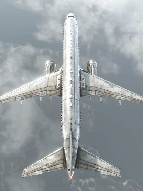 Premium Photo Vintage Airplane Soaring Through The Clouds