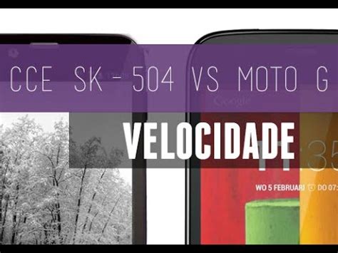 Moto G Vs Cce Sk Velocidade P Abrir Apps Teste Antutu Benchmark