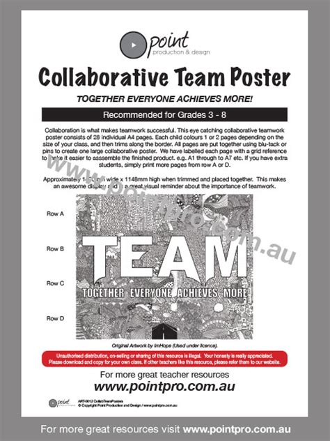 Collaborative Team Poster