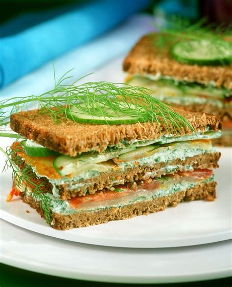 Lachs Gurken Sandwich Rezept Eat Smarter