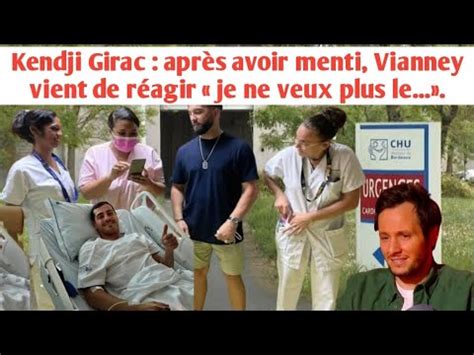 Kendji Girac Aux Urgences Apr S Avoir Menti Vianney Vient De R Agir