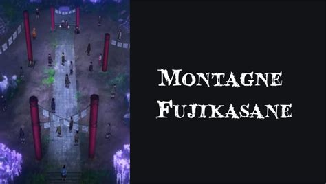 Montagne Fujikasane - Demon Slayer