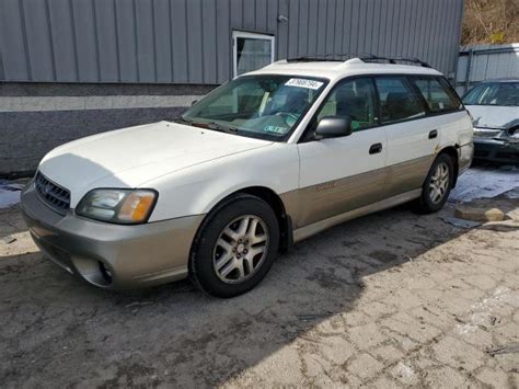 2003 SUBARU LEGACY OUTBACK AWP for Sale | PA - PITTSBURGH SOUTH | Wed. Jan 17, 2024 - Used ...