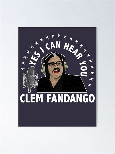 Yes I Can Hear You Clem Fandango British Comedy Tv