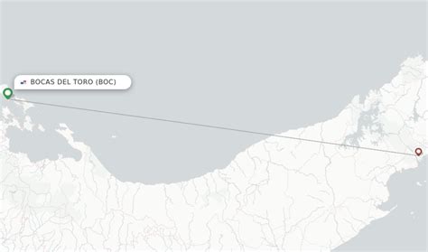 Air Panama Flights From Bocas Del Toro Boc