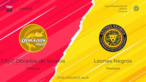 Csyd Dorados De Sinaloa Vs Leones Negros Pr Diction De