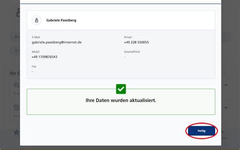 So ändern Sie Ihre Mobilfunknummer im Online Banking Postbank