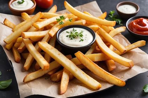 Premium Photo Crispy Golden French Fries