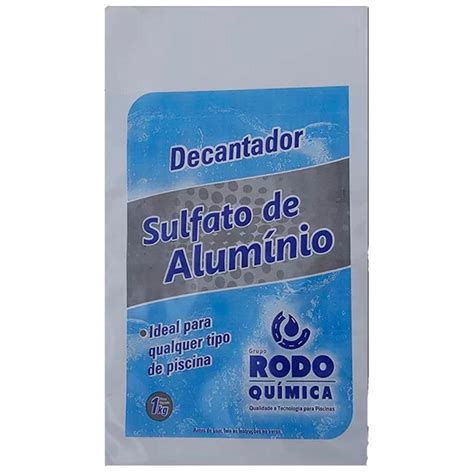 Decantador Sulfato De Alum Nio Kg Rodoquimica Submarino