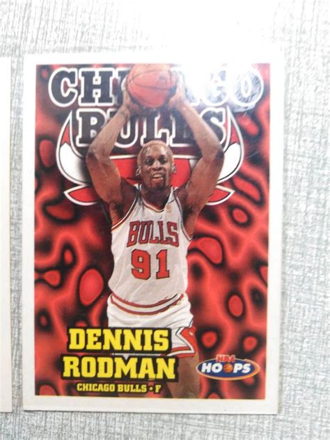 97 Hoops Dennis Rodman Cards Hobbies Toys Toys Games On Carousell