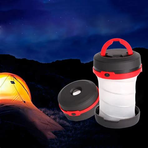 Foldable LED Camping Light Portable Multifunctional Lamp 3W 1 5V 3 Gear