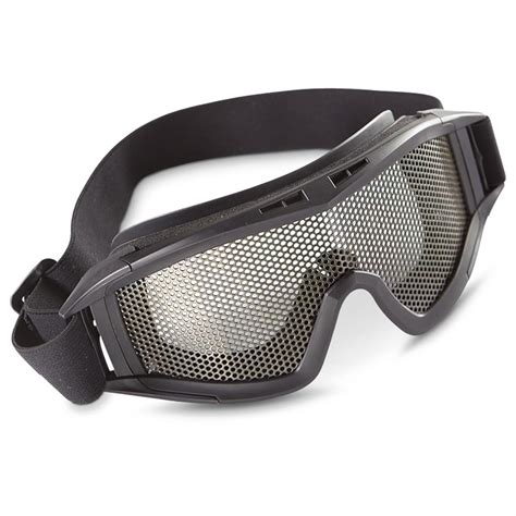 Hq Issue Steel Mesh Ballistic Goggles 622793 Sunglasses And Eyewear At Sportsmans Guide