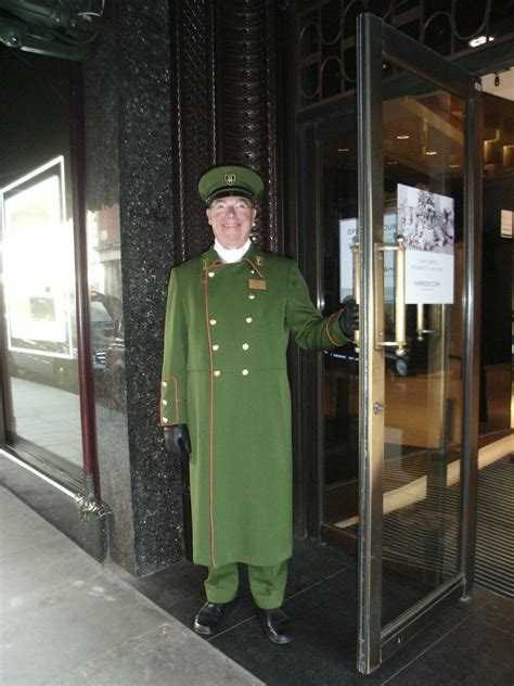 A Harrods Doorman Harrods London Men In Uniform Outfits