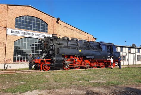 Bilder Sonderfahrten Und Feste Eisenbahnfest Im Bw Arnstadt Hist