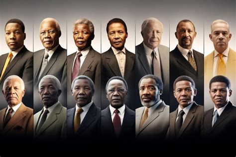 Premium Photo | Montage of influential Black leaders in the fight 00499 03