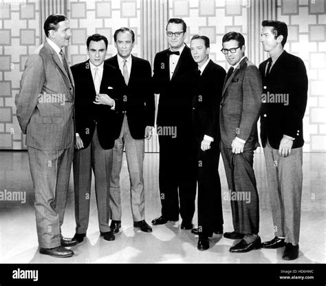 The Steve Allen Show From Left Dayton Allen Bill Dana Louis Nye Steve Allen Don Knotts