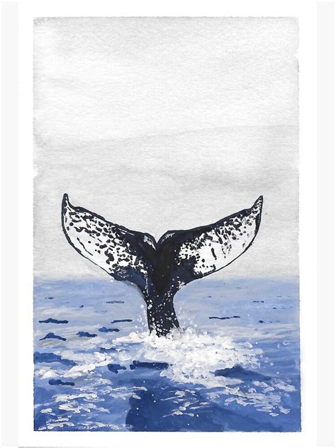 "Whale Fluke" Sticker for Sale by SamanthaGodwin | Redbubble