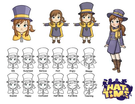 Hat Kid Designs By Luigil On Deviantart