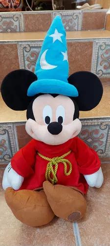 Peluche Mickey Mouse Mago Fantasía Sorcerer Oficial 50cm MercadoLibre