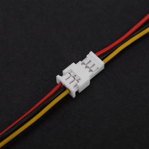 YWBL WH JST Connector Wire 20 Sets Pack 1 25MM 2 Pin 3 Pin Micro JST