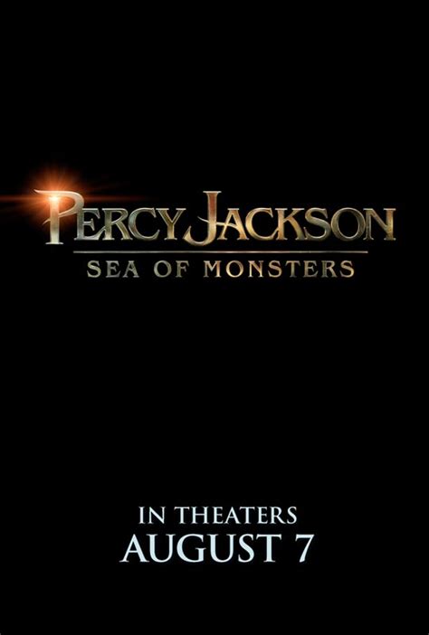 Percy Jackson Sea Of Monsters Teaser Poster Heyuguys