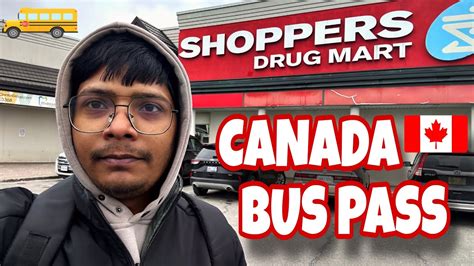 Canada🇨🇦🇨🇦 Bus Pass 🚌🚌 24💵💵 Shoppers Drug Mart Foryou