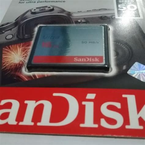 Jual Original Memory Sandisk Compact Flash Cf Ultra Gb For Canon