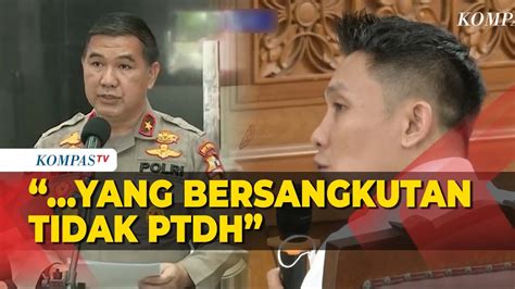 Eks Anak Buah Ferdy Sambo Chuck Putranto Bebas Dan Batal Dipecat Dari