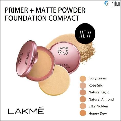 Lakme 9To5 Reinvent Primer Matte Powder Foundation Compact Lazada