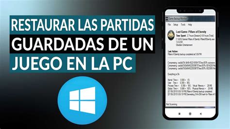 Cómo recuperar o restaurar las partidas guardadas de un JUEGO en la PC