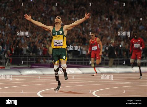 Oscar Pistorius South Africa Wins Gold Men S M T Final At