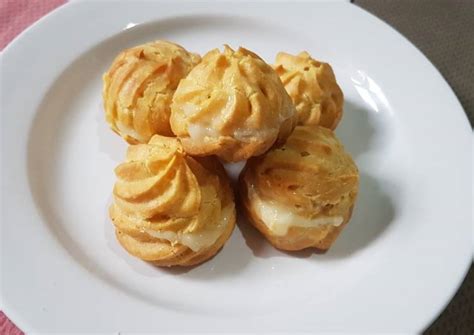 resep kue sus choux pastry soes isi vla susu oleh dapur regina