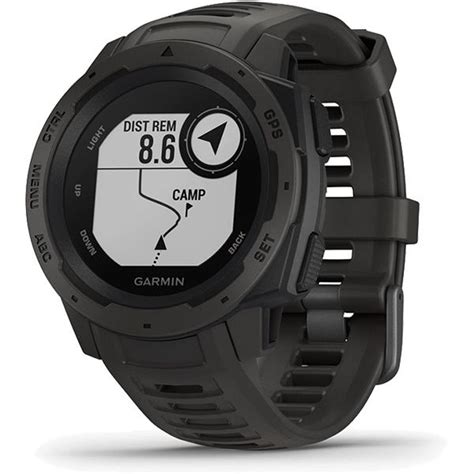 Monitor Cardíaco De Pulso Com Gps Garmin Instinct Preto Netshoes