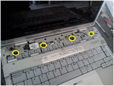 Tutorial Para Desmontar Una Port Til Compaq Presario V