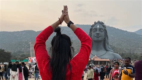 Adiyogi Chikkaballapur Karnataka Travel Vlog Isha Foundation