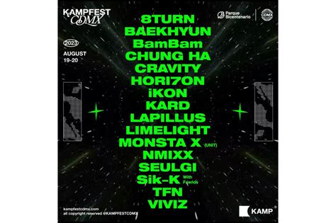 Kampfest Cdmx Line Up Final Pandaancha Mx