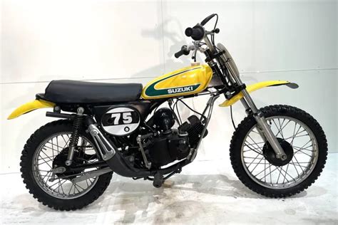 1974 Suzuki Tm75 Mini Cross Vin Tm7517098 Classiccom