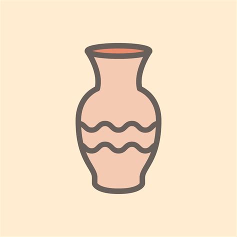 Premium Vector Vase Icon Design Vector Template