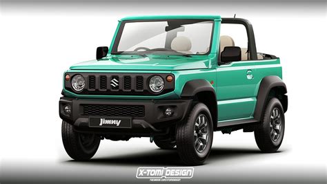 Suzuki Jimny Convertible Render Paul Tan S Automotive News