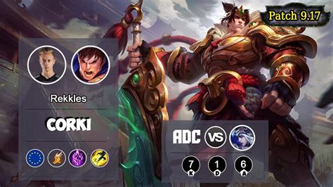 REKKLES GAREN ADC VS Ashe LOL S9 EUW Challenger Full Gameplay