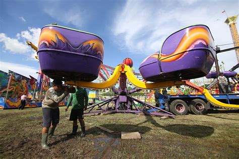 Preparan Juegos Mec Nicos Para Inicio De Fiestas Agostinas Diario